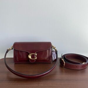 Coach Tabby 20 in Dark Neutral Spazzolato Leather CW632